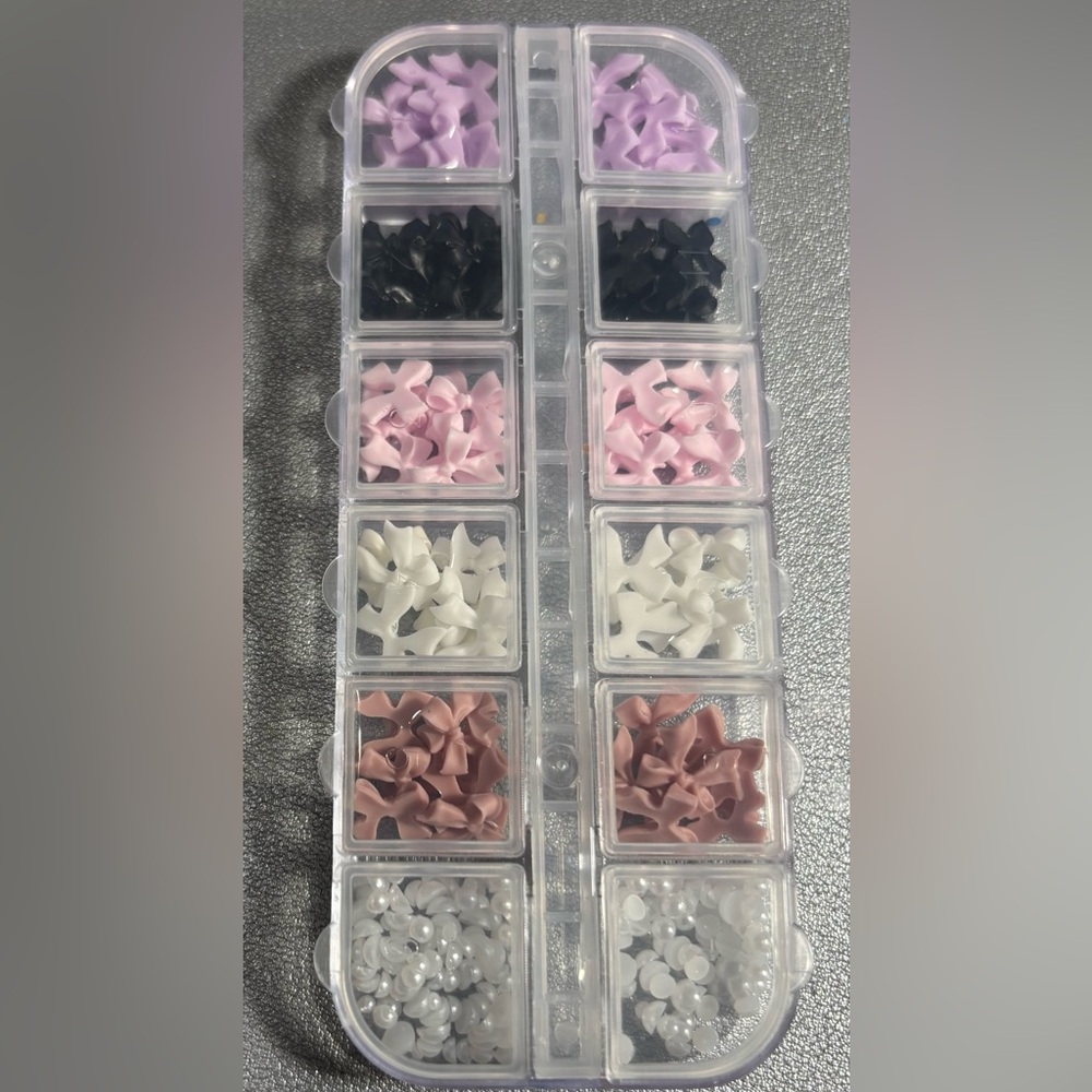 Assorted Nail Art Bow Set
